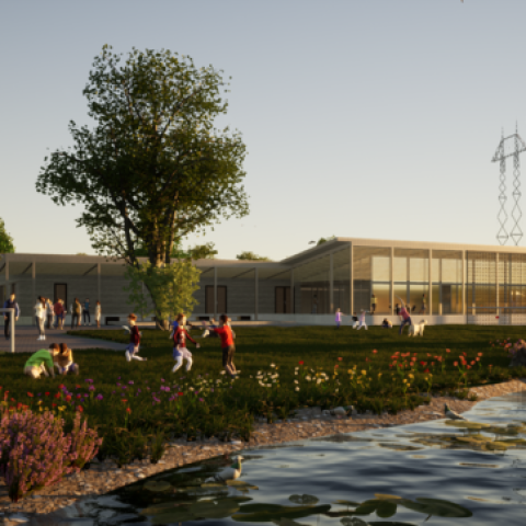 3D beeld sportsite Leest