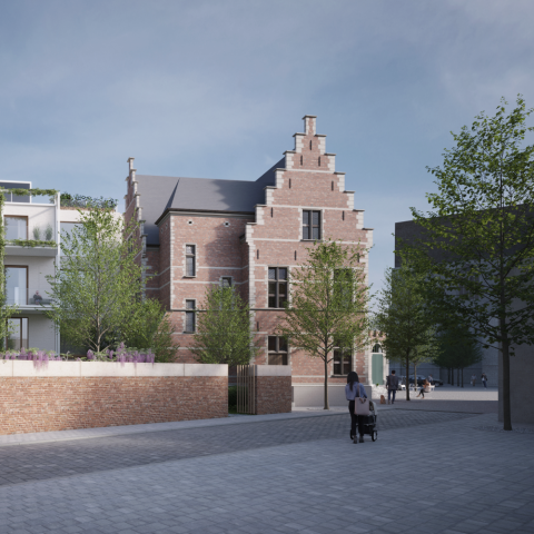 ©Caaap en BOB 361. De Portierswoning uit de 16de eeuw vond een ambitieuze ondernemer die er een duurzaam en buurtversterkend project uitbouwt.