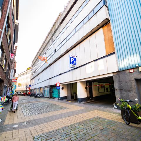 Centerparking inrit auto's